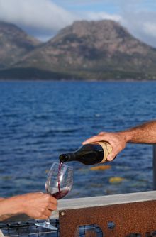 Signature experiences include private wine tasting journeys, on-island or along Tassie's East Coast.