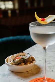 Organic Oyster Martini