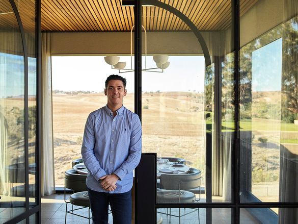 Jake Kellie at Orleana Restaurant, Kingsford The Barossa - credit Jason Loucas 