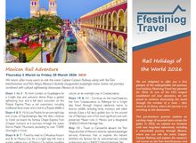 Ffestiniog Travel digital re-brochure
