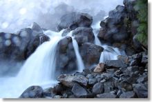 Wapama Lower Falls, Yosemite National Park, Tuolumne County, CA