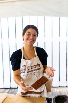 Making a chocolate bar