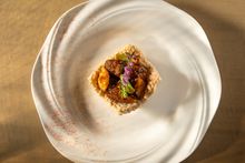 Chef Alan Chan’s Wok-Fried A5 Wagyu Beef with Mushrooms and Black Pepper Sauce