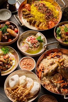 Selection of halal cuisines around the global are available with in-room dining service