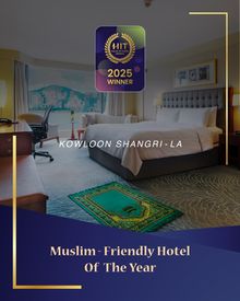 A perfect Muslim-friendly stay at Kowloon Shangri-La, Hong Kong with its renowned Asian hospitality