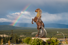 Public art: The Whitehorse Horse by Daphne Mennell