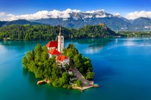Lake Bled in Slovenia