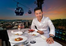 Cable Car Sky Dining by Chef Mathew Leong