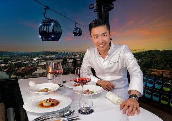 Cable Car Sky Dining by Chef Mathew Leong