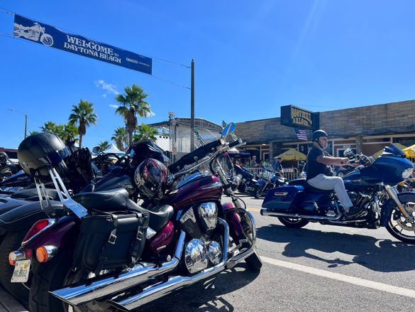 The 33rd annual Biketoberfest® motorcycle rally will take place Oct. 16-19 throughout the Daytona Beach area. The 33rd annual Biketoberfest® motorcycle rally will take place Oct. 16-19 throughout the Daytona Beach area.