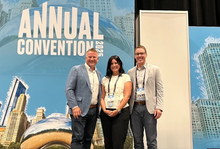 Discover Gilbert staff from left to right: Dan Henderson, Elizabeth Mangan, Glenn Schlottman