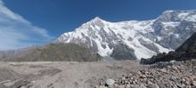 Approaching Base Camp of Mazeno La