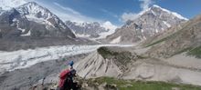 View from trail to Mazeno Base Camp