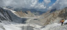 View from Mazeno La (5,400m)