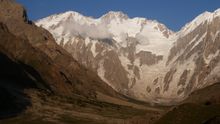 View from Raikot Base Camp (3,700m)