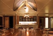 The dining table