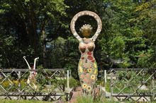 Sculpture in the Garden in the Botanical Garden
