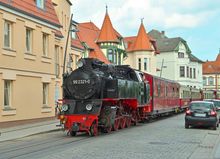 Molli train at Bad Doberan