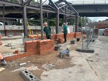 Ubosot Hall Construction Progress at Wat Phra Singh UK