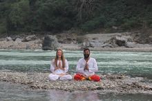 Happy Hormones Yoga founders: Rajendra Kumar and Katrin Berger