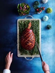 Glazed Berkshire Ham