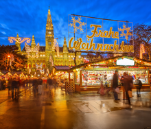 Christmas Market Vienna, Austria 