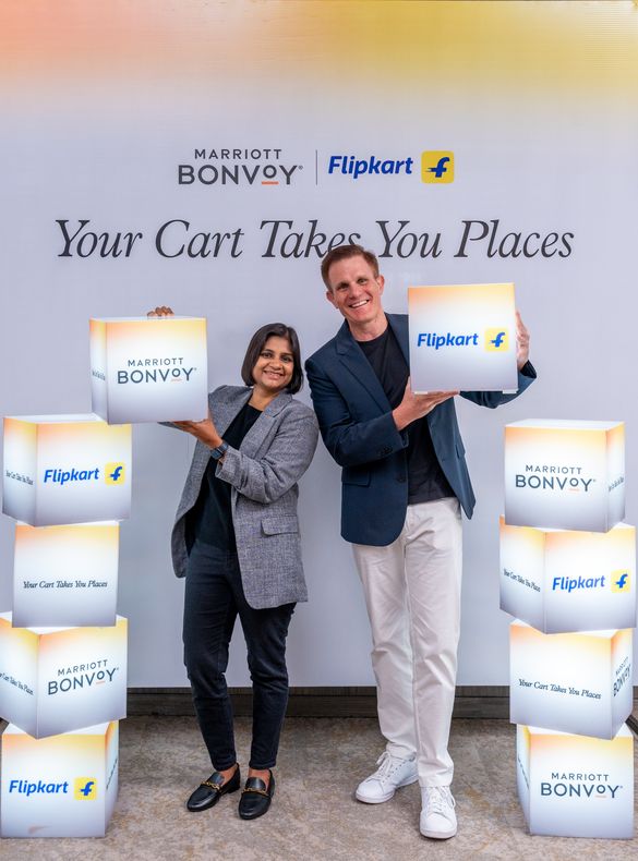 L-R: Manjari Singhal, Head - Flipkart Travel and John Toomey, Chief Commercial Officer, Asia Pacific excluding China, Marriott International
