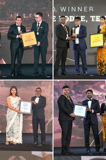 Sri Lanka Resorts sector of Cinnamon Hotels & Resorts receiving the awards at SATA 2025