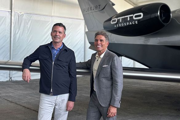Paul Touw, CEO, Otto Aerospace and Kenn Ricci, Chairman, Flexjet