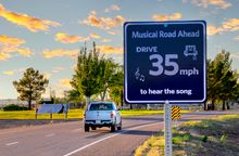 Enjoy New Musical Road Driving into Winslow