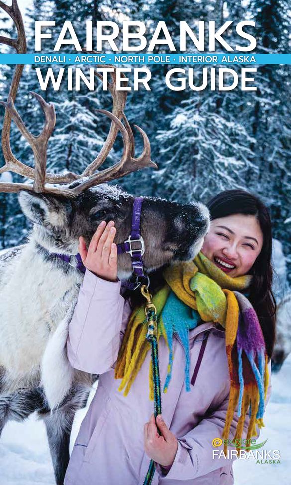 2025-26 Explore Fairbanks Winter Guide Cover