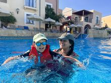 Yasmin Johan and her son Remy