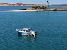 Pilbara Dive and Tours. New Sailfish Boat Sams Island