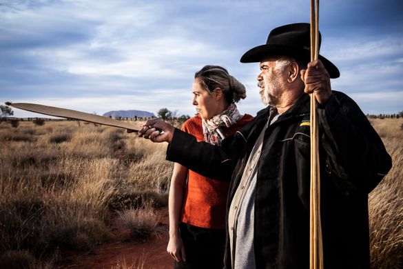 Sammy Wilson, Traditional Custodian, SEIT Patji, Uluru, Northern Territory