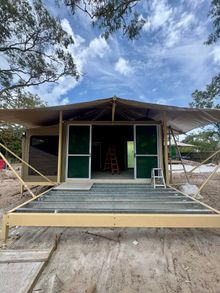 Great Keppel Island Hideaway Eco Tents - Under Construction