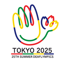 Tokyo 2025 Deaflympics logo Tokyo 2025 Deaflympics logo