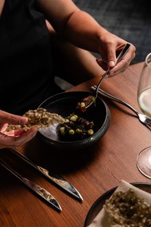 Southern Yellowfin Tuna and Burnt Nori