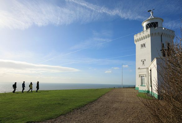 Dover to Deal: Three Castles Walk - South Foreland Lighthouse