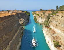 Corinth Canal, Greece