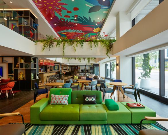 citizenM Kuala Lumpur Bukit Bintang Living Room