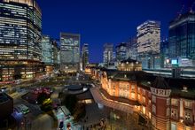 Tokyo Night View KITTE Garden - Marunouchi