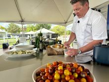 Tyler Florence at Traverse City Food & Wine