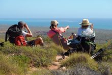 Trek Ningaloo, Ningaloo Private Wilderness Charter, Overlooking Ningaloo Lagoon