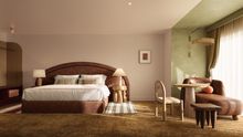 Hyde Hotel Perth, room interior render