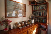 Both boats feature a main salon where guests can gather and compare tales of the day's adventures.