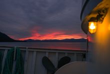 The Boat Company's two boats - the M/V Mist Cove and M/V Liseron - cruise between Sitka and Juneau.