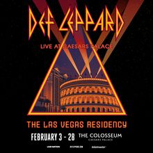 Def Leppard: Live at Caesars Palace The Las Vegas Residency Admat