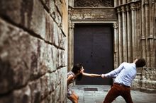 Spooky moment in Catalonia