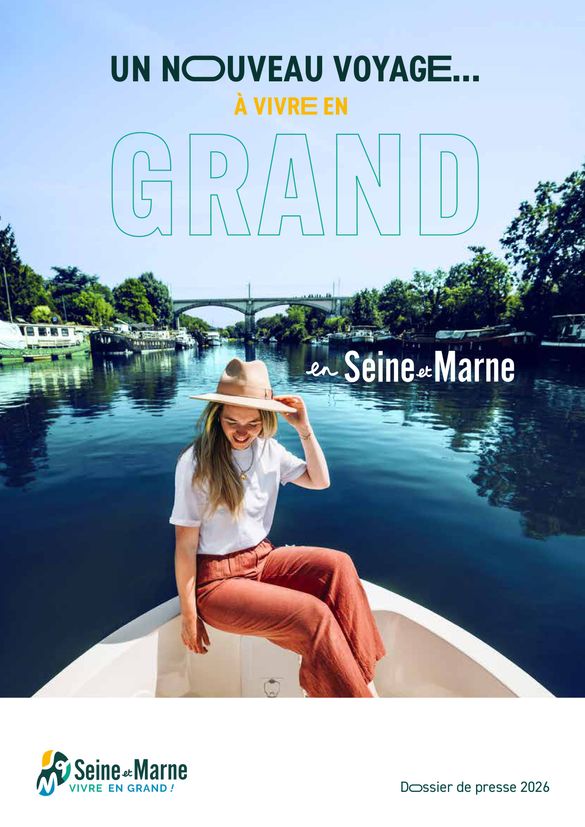 Dossier de presse couverture Seine et Marne Attractivité