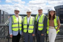 LtoR - Nigel Greenaway - CFO of Crystalbrook Collection, Ahmad Aboud - CFO of Ghassan Aboud Holding, Geoff York - CEO of Crystalbrook Collection,  Melissa Gruse - Group Marketing Director of Crystalbrook Collection